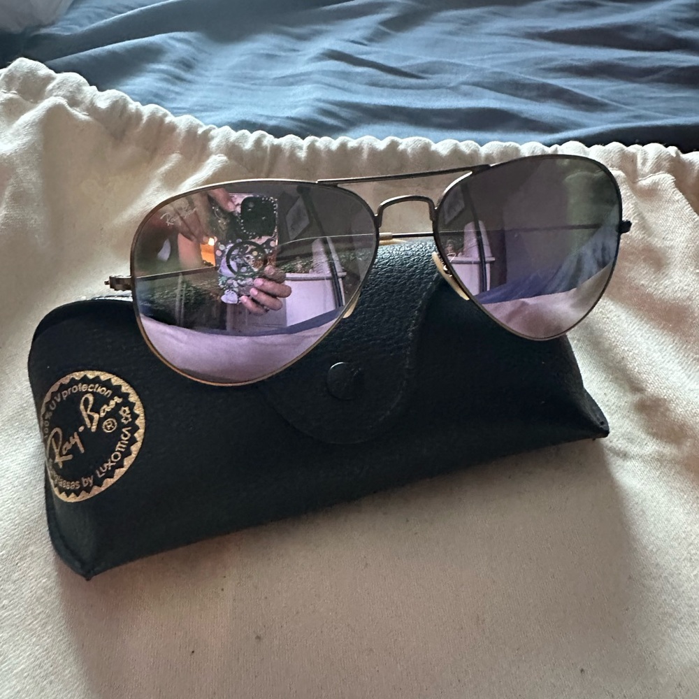 Ray-Ban Aviator Mirror Sunglasses